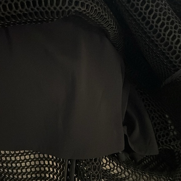 Guess Marciano Black Sheer flare full A-line skirt size 10 - Picture 7 of 7